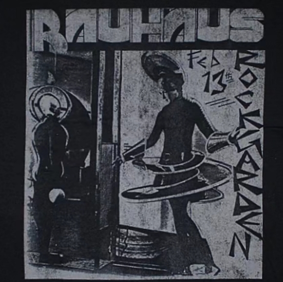 Bauhaus Rock Garden Distressed Black Shirt - Picture 2 of 2